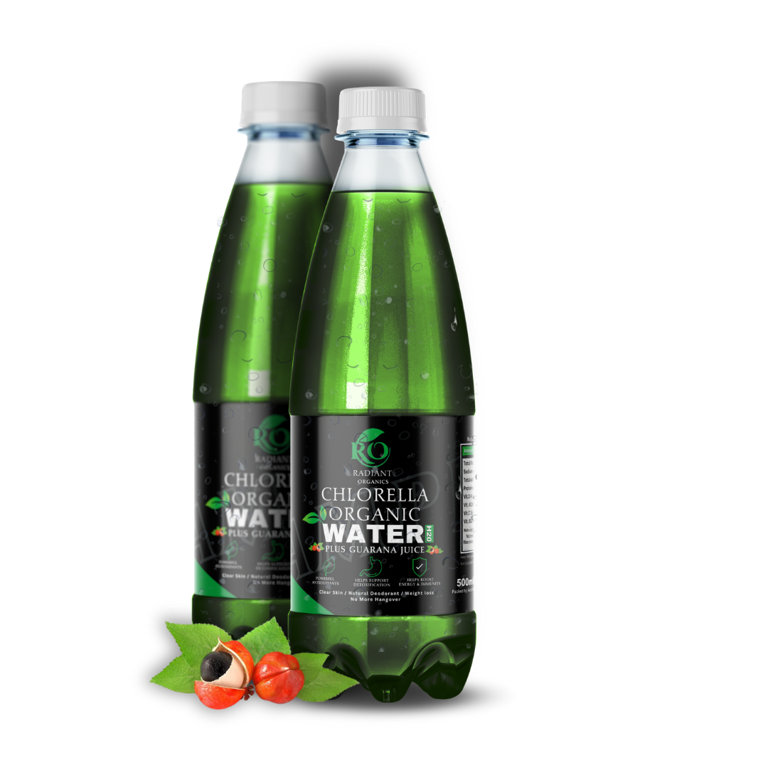 Chlorella Water + Guaranna Juice