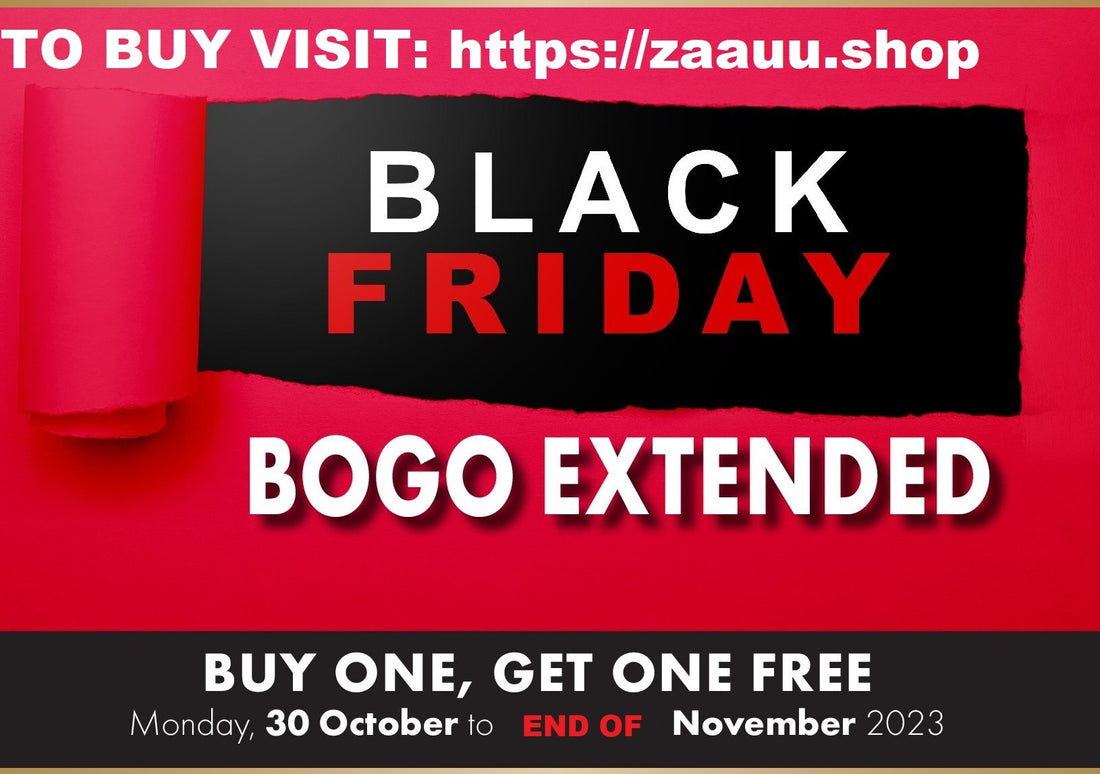 INUKA BLACK FRIDAY BOGO: BUY ONE, GET ONE FREE