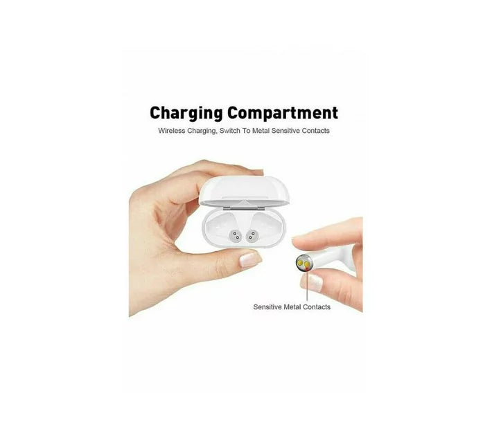 i12 TWS Wireless Bluetooth Ear Pods with Charging Box