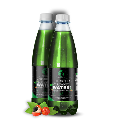 Chlorella Water + Guaranna Juice