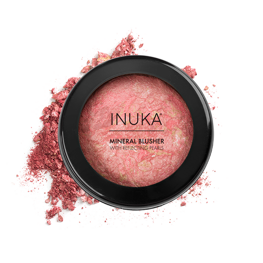 MB24: Mineral Blusher with Reflecting Pearls: Shimmering ROSE