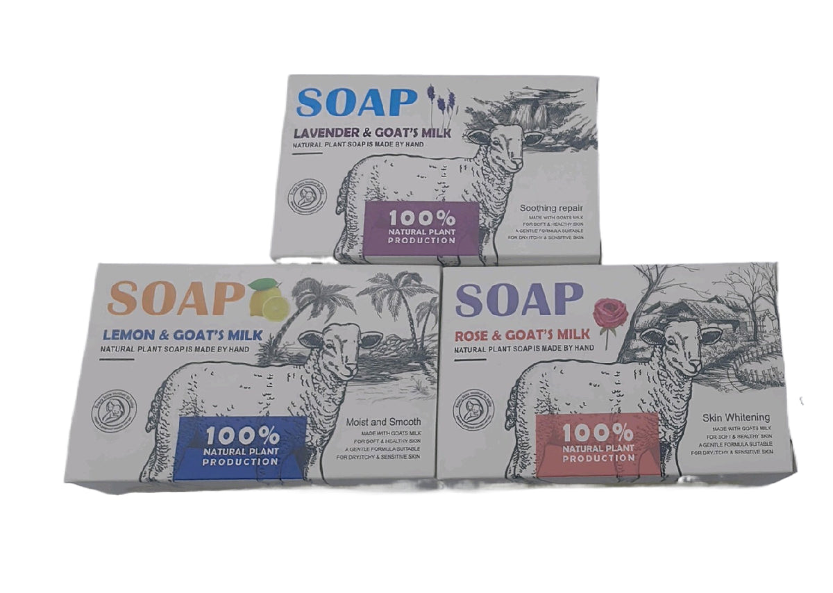 3 X 180g Goats Milk Soap